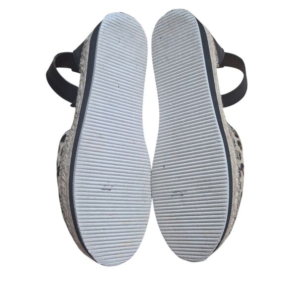 See By Chloe Leopard Print Espadrille Sandal Quiet Luxury Size EU 38 US 8 - Picture 2 of 10